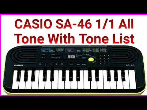 CASIO 46 SA 47 Piano All | Sounds| Rhythms | Demo| Review| Unboxing | Tutorial Piano Songs -