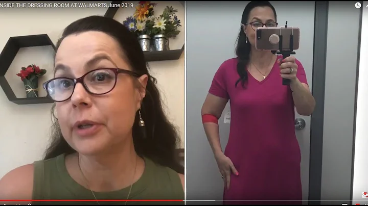 INSIDE THE DRESSING ROOM AT WALMARTS June 2019