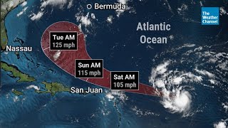 Tropical Storm Erin On Track To Become A Major Hurricane This Weekend | The Weather Channel