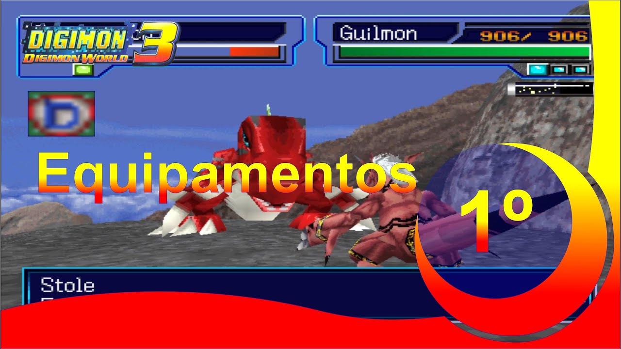 Digimon World 3 (2003) - Itens e Equipamentos - Parte 1