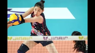 Debut Inkushi Outside Hitter Asia Jung Kwan Jang Red Sparks #inkushi #redsparks