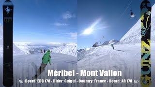 Monoski EDG vs AR 178 - Two magic Newschool in action by Guigui