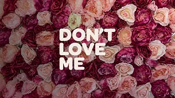 Roy Woods - Don't Love Me (Official Lyric Video)
