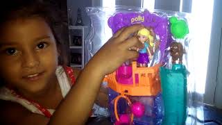 Polly pocket fiesta en el parque de mascotas con Italiana