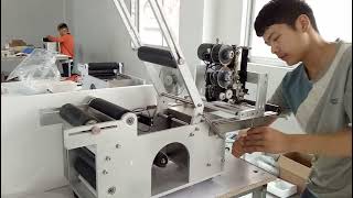 How to install LT-50 round bottle labeling machine #labelingmachine