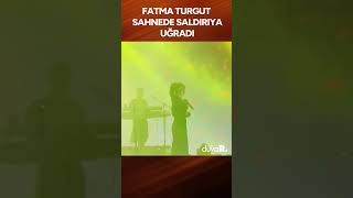 Fatma Turgut Konser Sırasında Saldırıya Uğradı... İşte O Anlar Resimi