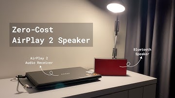 DIY AirPlay 2 Audio Receiver with Shairport-Sync. Turn any speaker into AirPlay 2 Speaker.