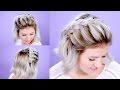 How To French Braid Short Hair Tutorial | Milabu