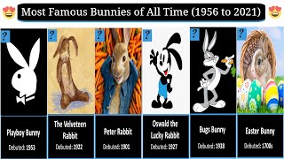 Most Famous Bunnies of All Time in the World since 1956 to 2025
