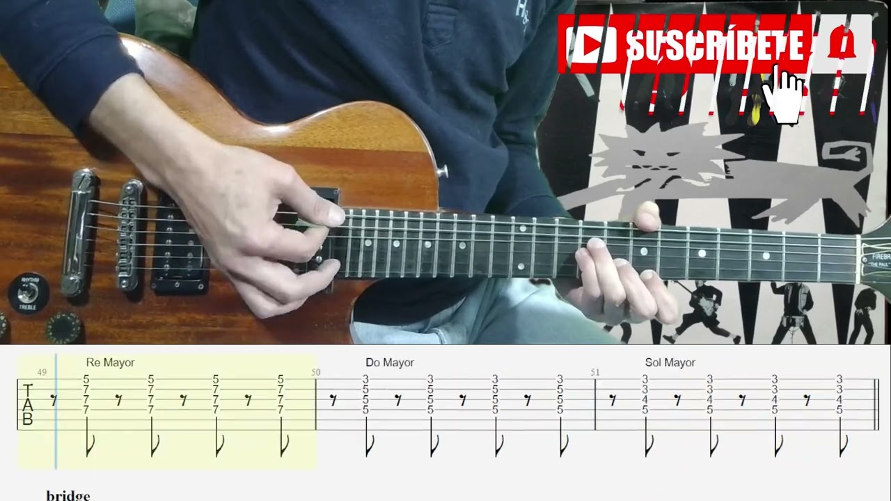 Como Tocar - Siguiendo la Luna - Los Fabulosos Cadillacs - Aprende - Guitarra - Tab