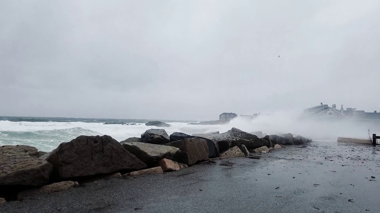 Winter Storm Riley Hits Ogunquit, Maine 3/2/18 YouTube