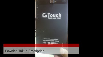 GTouch G90 Flash File Dead | Hang Logo | Lcd Fix Firmware