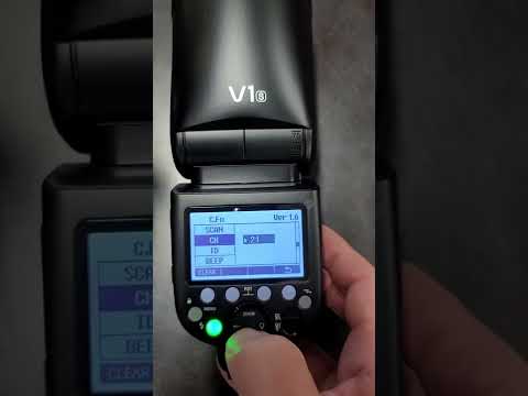 How to use the Godox v1, v860iii and tt685ii as a Master flash.