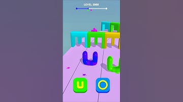Blob Shifter 3D Level 2868 | Cubic Gaming #shorts #youtubeshorts #gaming