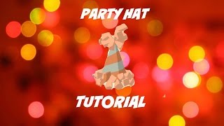Animal Jam Party Hat Tutorial