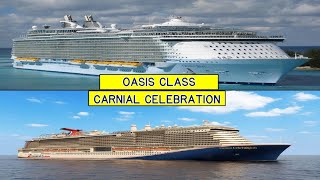 2022 Oasis Class vs Carnival Celebration Comparison