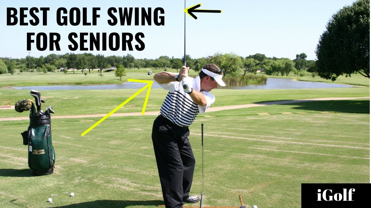 Golf Swing For Seniors Best And Easy Golf Swing Youtube 