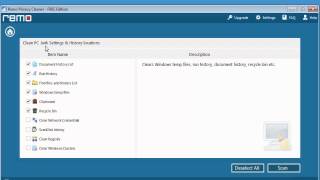 Remo Privacy Cleaner demonstration screenshot 5