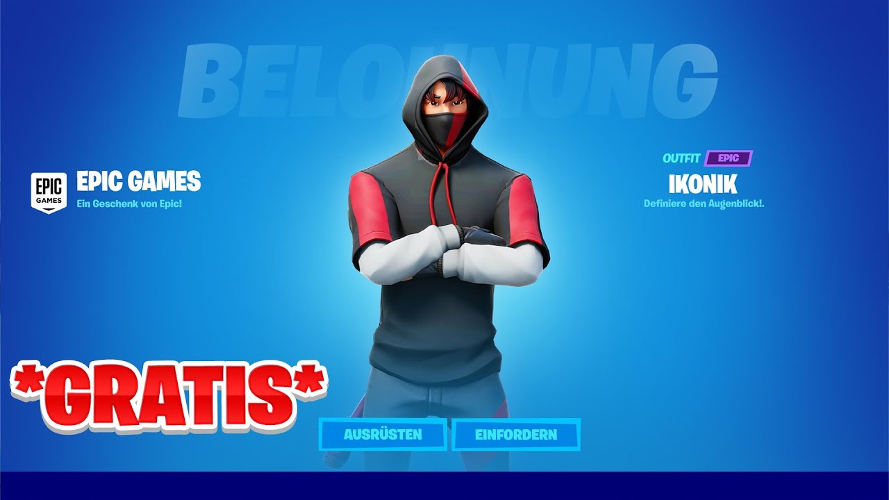 ESTOU DANDO UM IKONIK DE GRAÇA (@ei_fortnite) / X