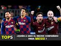 Ellos son los 5 mejores compañeros de Messi en el FC Barcelona