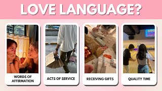 What's Your LOVE LANGUAGE? 💐🎁💗 | Aesthetic Personality Quiz