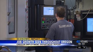 Job growth seen throughout Oregon