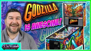 Godzilla Premium Stern Pinball is AWESOME!