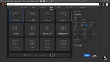 How To Explore Document Presets For Web Design | Web Design Full Course | Tutorial-10 | Brain Stone