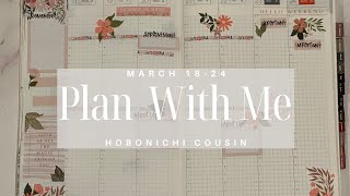 Planning for the week of Spring | Plan With Me| Hobonichi Cousin