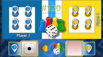 Tricks and Tips Ludo King | How to Win Ludo King | 4 players gameplay | Ludo king part 120 #gameplay