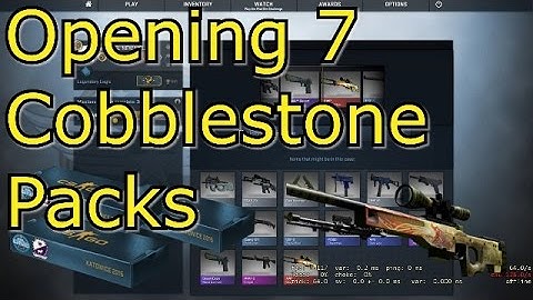 CS GO - E190 Opening 7! Cobblestone 2015 and Announce Winners!