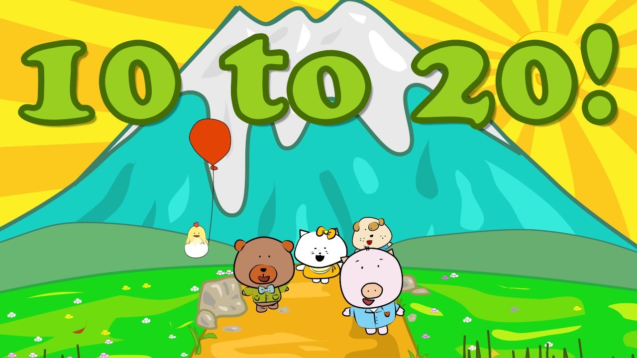 Number Song 10 20 Counting From 10 20 The Singing Walrus YouTube Number Song 10 20 Counting From 10 20 The Singing Walrus YouTube