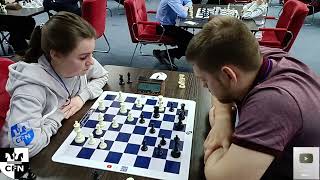 WFM Fatality (2042) vs E. Lutskin (1767). Irkutsk. Chess Fight Night. CFN. Rapid