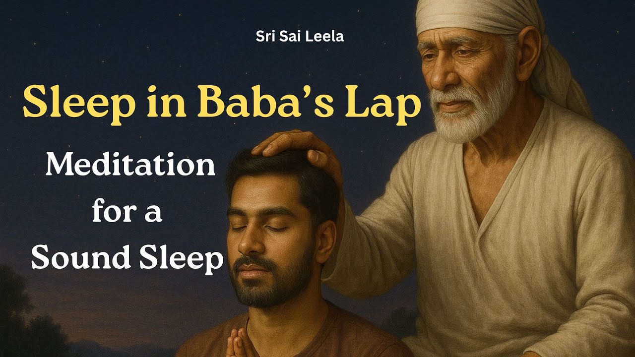 Sleep in Baba’s Lap 🕉️ | Guided Meditation with Sai Baba for Deep ...