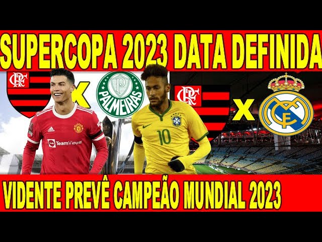 VIDENTE REVELOU: FLAMENGO X REAL MADRID quem será CAMPEÃO do MUNDIAL de  CLUBES da FIFA 2023 