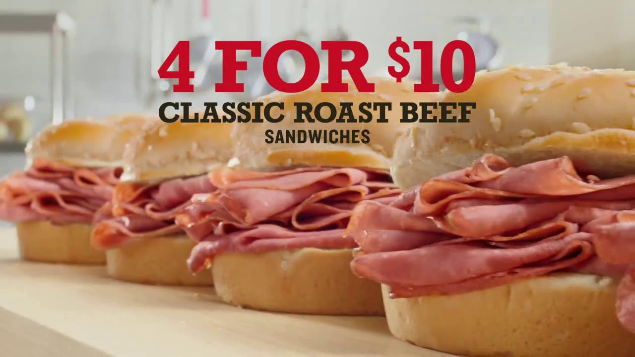 Arby's - Roast Beef Sandwich Five for $10' Song by YOGI - YouTube...
