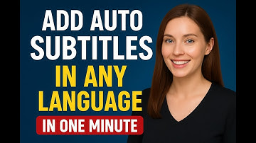 How to Add Automatic Subtitles in Video🔥Any Language_Free_No 3rd Party App Required #subtitles