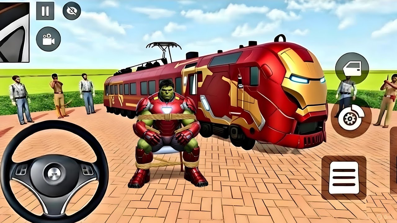 🤑Indian Thift Auto Simulator🤩Indian Showroom Purchase😯Modified Lexriy Iranman Wali Train🥳Game