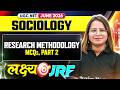 UGC NET Sociology Classes | UGC NET Sociology Research Methodology MCQs #2 | UGC NET Sociology