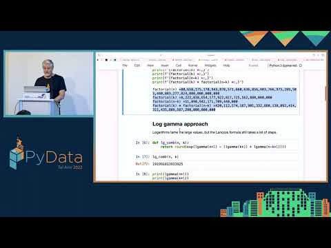 Raymond Hettinger: Numerical Marvels Inside Python - Keynote | PyData Tel Aviv 2022