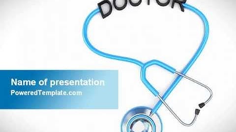 Medical Practice PowerPoint Template by PoweredTemplate.com