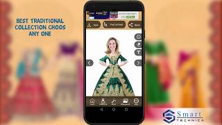 Women Traditional Photo Suit Editor screenshot 2