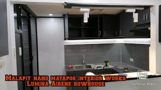 Airene Rowhouse Update sa Interior Works  ( malapit nang matapos)