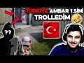 TÜRKİYE AMBAR BİRİNCİSİNİ TROLLEDİM! 😂PUBG Mobile Velet Sesi Troll