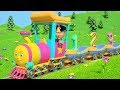 Numbers Train | Preschool Learning Videos | Nursery Rhymes for Kids | Cartoons by Little Treehouse