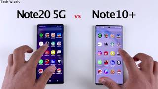 SAMSUNG Note20 5G против Note 10+ | ТЕСТ СКОРОСТИ