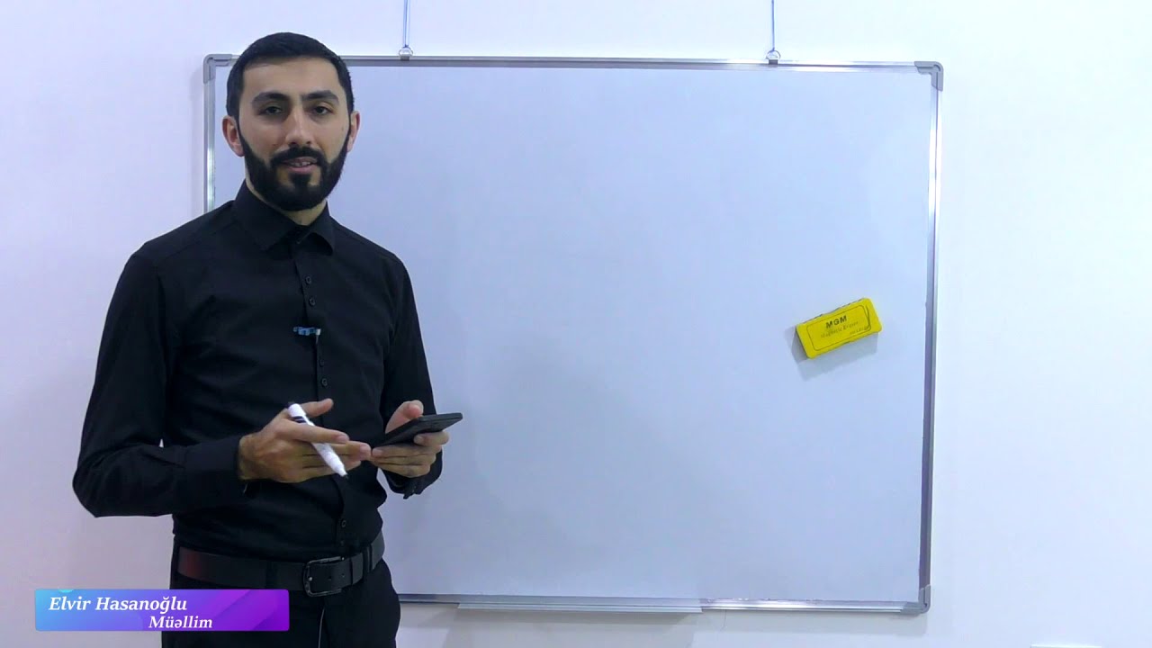 Dərs 17 - Həndəsi məsələlər. Üçbucaq məsələləri (5)