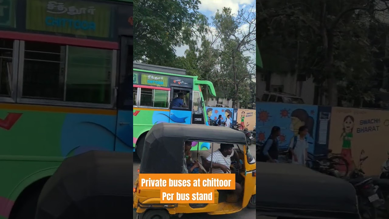 Private buses at chittoor bus stand