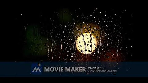 relaxing sounds of Rains and thunder, "ASMR", easi...