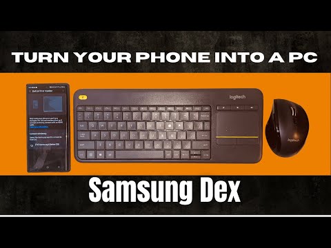 Yes you can turn your phone into a PC using samsung dex